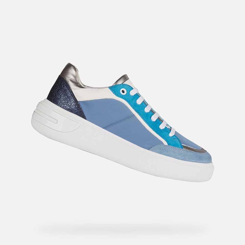 Basket Geox Ottaya - Bleu - Femme 783591-KNP